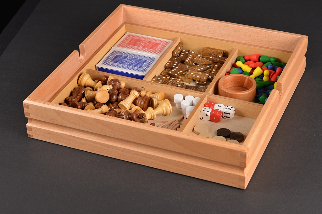 Spielesammlung Holz, Erle - top50spiele-de